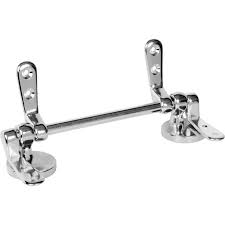 Chrome Wooden Toilet Seat Fixing Hinges