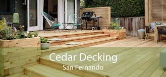 Cedar Decking San Fernando Ca Cedar