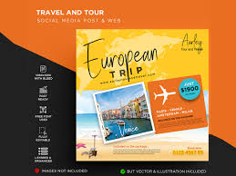 travel and tour banner design uplabs