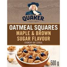quaker oatmeal squares maple brown