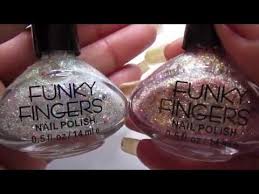 funky fingers nail polish swatches