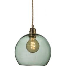 Light In Forest Green Translucent Glass