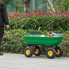 Garden Heavy Duty Trolley Cart Wheelbarrow