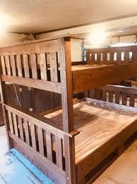 Oak Bunk Beds With Two Drawers