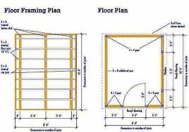 8 10 storage shed plans blueprints
