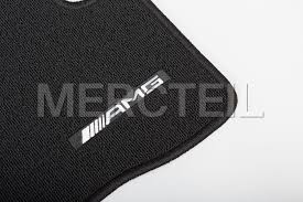 c cl amg floor mats set black ws205