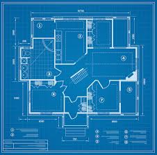 Blueprint House Plan Images Free