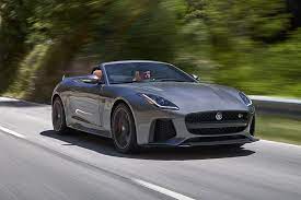 Both cars give you a lot for your money. 2018 Jaguar F Type Svr Convertible Review Trims Specs Price New Interior Features Exterior Design And Specifications Carbuzz