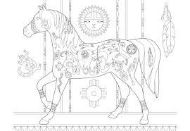 Many adults now color as a way to relax and get creative. The Trail Of Painted Ponies The Trail Of Painted Ponies Adult Coloring Book Native American Edition Coloring Books Books Coloring Books