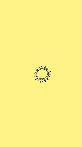cute aesthetic yellow wallpapers