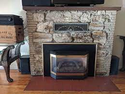 refacing stone fireplace or paint