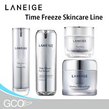 qoo10 laneige time freeze skin care
