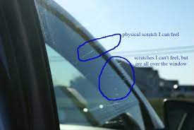 remove scratches on the windows
