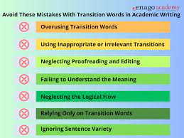 transition words definition types