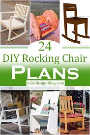 24 diy rocking chair plans how to