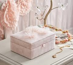 monique lllier rosette jewelry box