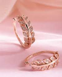 rose gold traditional jewellery for