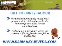 Diet Chart Kidney Patients Karma Ayurveda