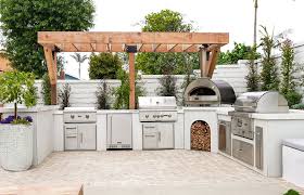 dimensions for outdoor kitchen the top