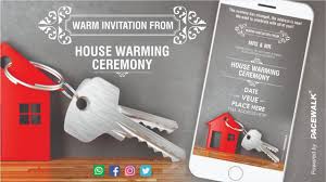 housewarming invitation video sles