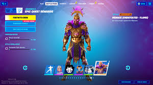 Fortnite map quiz chapter 2 season 5. Fortnite Chapter 2 Season 5 How To Get Menace Undefeated Flame Skin