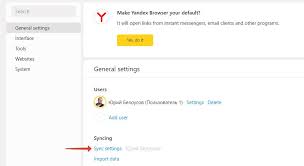 Webpages load quickly on slow connections. How To Enable And Configure Sync In Yandex Browser