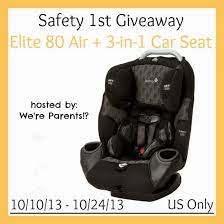 Safety 1st Elite 80 Air 3 In 1 Car