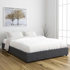 Owen King Size Fabric Platform Bed Base