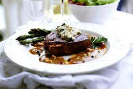 It will melt and drizzle all over the steak. Beef Tenderloin Steak With Peppercorn Cream