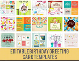 These birthday card templates are available for free on the web and contain meaningful and heartwarming notes that can really make the receiver feel good. Birthday Card Template 15 Free Editable Files To Download