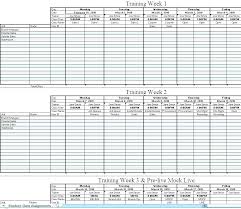 weight lifting template excel workout images of schedule chart log