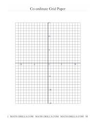 Graph Paper Template With Numbers Accounting Graph Paper Coordinate
