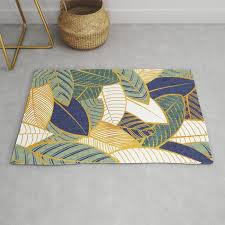 golden lines rug by selma cardoso