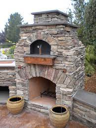 Composite decking is mixture of wood pulp and recycled materials. Lc Oven Designs Outdoor Pizza Oven Fire Place Has Custom Copper Scuppers With Pots Fo Backyard Fireplace Outdoor Fireplace Pizza Oven Outdoor Fireplace Kits