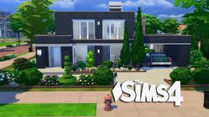 Craftsman house plan 93483 | total living area: The Sims 4 Modern Simple Design House Build Youtube