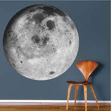moon wall mural decal space wall