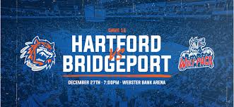 Sound Tigers Vs Hartford Wolf Pack Webster Bank Arena