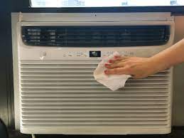 how to clean a window ac unit