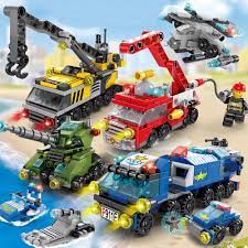 Đồ chơi cho bé lắp ráp Leg city 6 trong 1 chủ đề xe tăng Quân đội 138 chi  tiết, Đồ chơi Lego giá rẻ