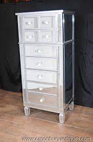 art deco mirror chest drawers tall boy