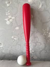 plastic toy baseball bat ball