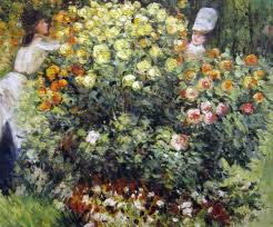 Flowers Painting By Claude Monet