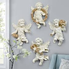Nor will you will you be shipped a physical item. Home Decoration Accessories Cupid Angel Wear Gold Wreath Hanging Wall Mural Pendant Ornaments Entrance Living Room Decor Statue Statues Sculptures Aliexpress