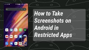 take screenshots on android if app