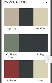 Farrow Ball Studio Green Recommended Color Schemes In