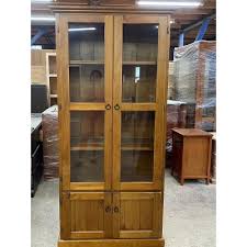 Timber Display Cabinet