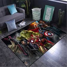 marvel avengers spiderman carpet floor
