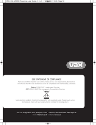 vax powermax carpet cleaner owner