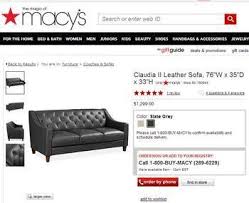Consumers Find Leather Furniture Doesnt Live Up To Its Billing