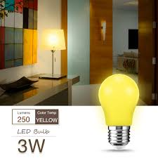 lohas a15 yellow led bug light bulbs
